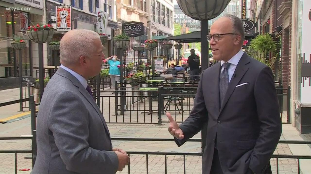 Russ Mitchell goes one-on-one with Lester Holt