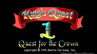 Let's Play Kings Quest 1: Quest For The Crown Intro (MT-32)