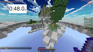 BlocksMC Ban Speedrun World Record!!!! Sub 1 Minute