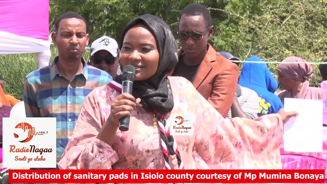 ISIOLO WOMEN REPRESENTATIVE DONATES SANITARY PADS TO ALL SCHOOLS IN ISIOLO COUNTY