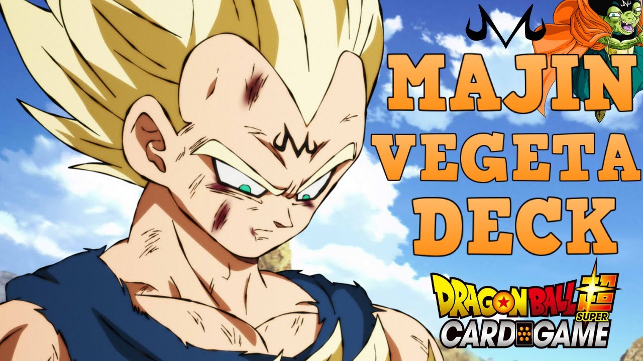 DRAGON BALL SUPER MAJIN VEGETA DECK!