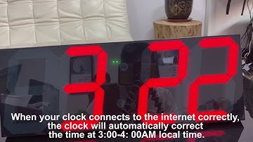 CHKOSDA CHK3393 HOW TO SET THE TIME