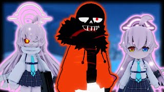 Code Badge Photonegative Sans New Skin Showcase Undertale Crazy Multiverse Timeline