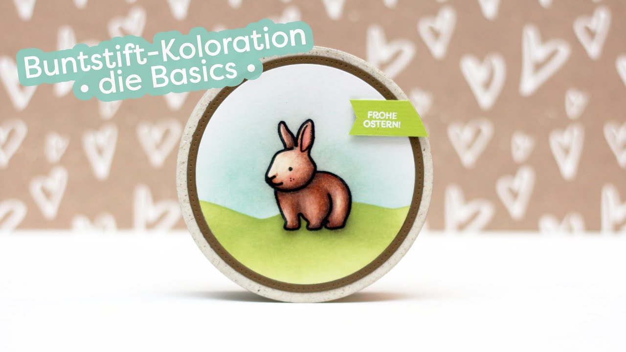 Buntstift-Koloration - die Basics