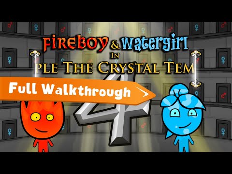 Fireboy and Watergirl 4 The Crystal Temple Walkthrough [All Levels]