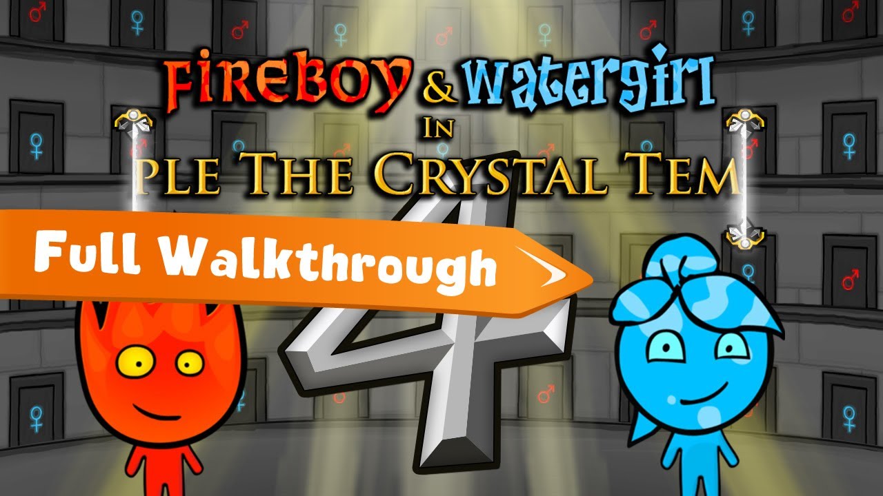 Jogo Fogo e Água? Fireboy e Watergirl 3 Fases 1,2,3,4 
