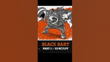 Nomad Sculpt 3D Sculpt Toy Collectable: Black Bart Part 1