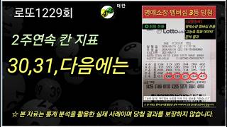 로또 1229회(4)라이브  | 이번호 나올까? 논리로 풀다.  '5칸띄기', AI가 포착한 역대급 데이터 공백의 의미!