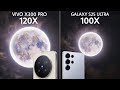 Vivo X300 Pro VS Samsung Galaxy S25 Ultra | 120X Moon Zoom Test 🌙
