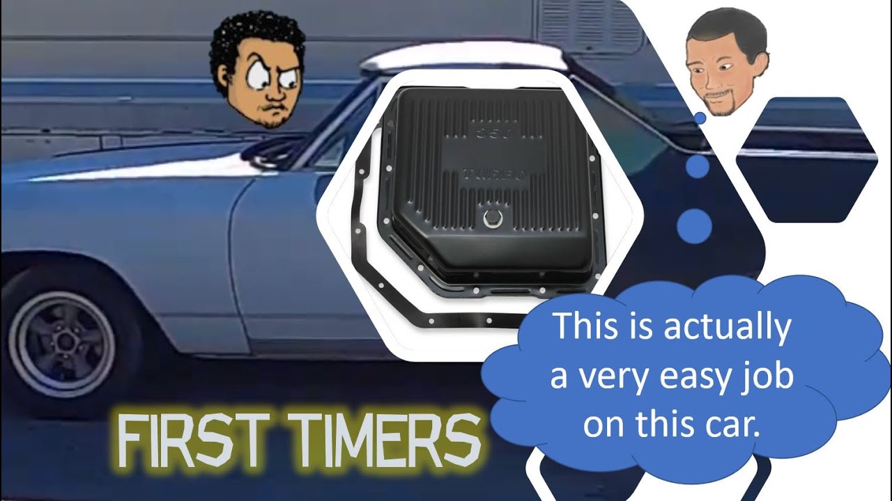 TH350 transmission filter change on the 70 El Camino YouTube