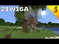 Minecraft News: 21w16a Fully Automatic Oak Log Farm Possible / Dripstone Renewable