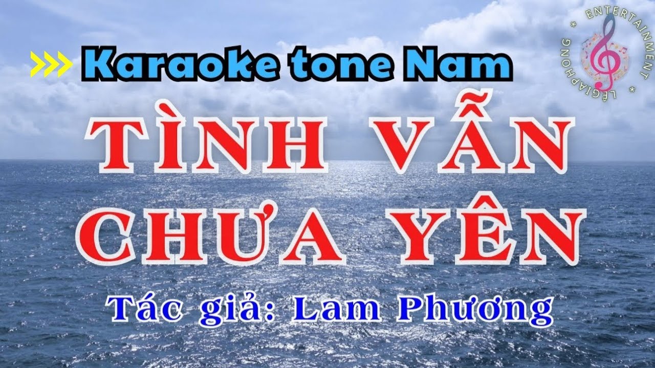 Karaoke TÌNH VẪN CHƯA YÊN – Tone Nam | Lam Phương | Karaoke Nhạc Vàng Chuẩn Dễ Hát