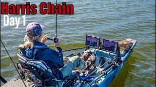 The Year's First Tournament! Epic Harris Chain Top Water Action!