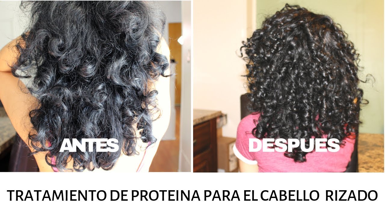 MAKEUP#CABELLOROJO#RIZOS# Tratamiento de proteina para cabello rizado /shea  moisture - YouTube