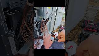 The process in completing a 33kV Nexans T Body Termination ⚡️