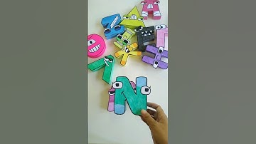 DIY Paper Craft | Greek Alphabet Lore #papercrafts #coolcraft #alphabetlore