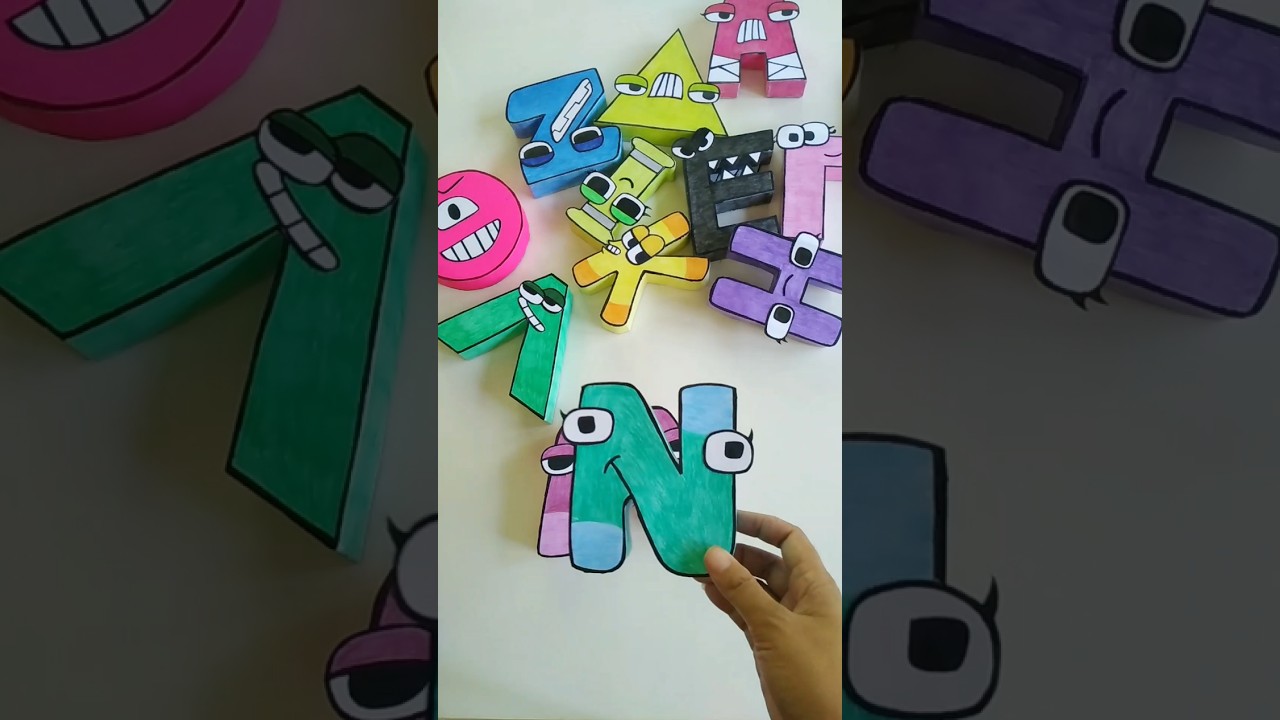 DIY Paper Craft | Greek Alphabet Lore 