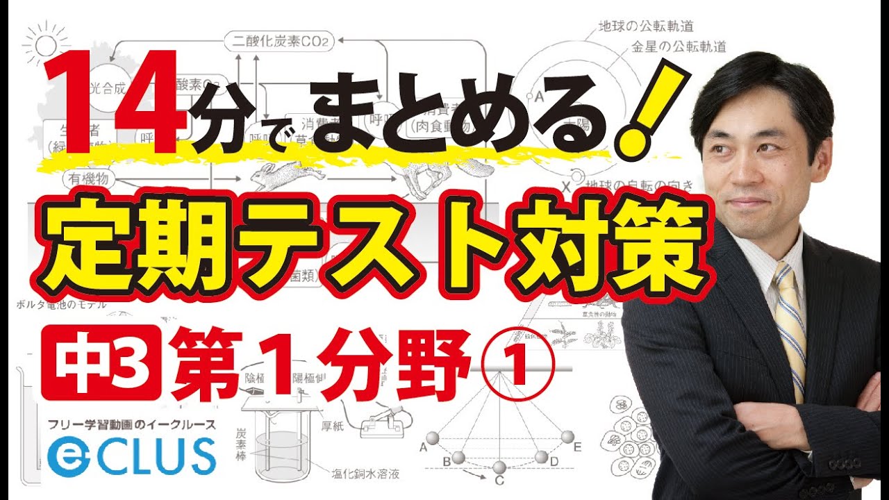 中学3年生理科 第1分野 まとめ講座1化学変化とイオン 基本 Youtube