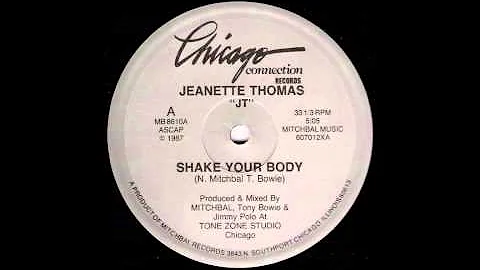 Jeanette Thomas - Shake Your Body (A-Side Vocal)!