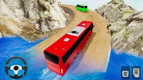 Mountain Climb Bus Racing Game Gameplay Android/iOS #1 @Dishoomgp