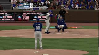 MLB2K12 WBC模組 (中韓大戰)-測試自動對戰