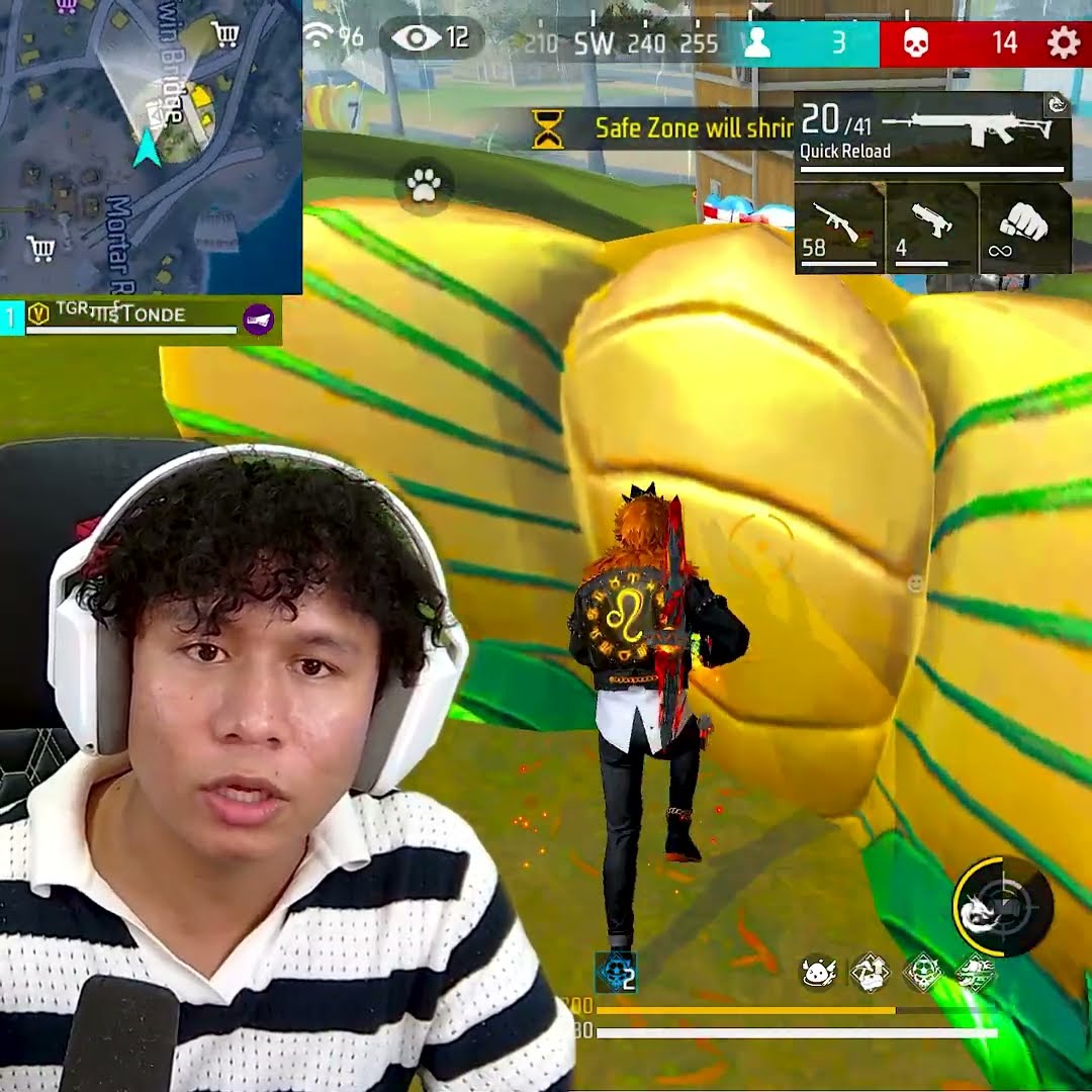 New Evo Parafal is Headshot Hecker ? #shorts #freefire #tondegamer