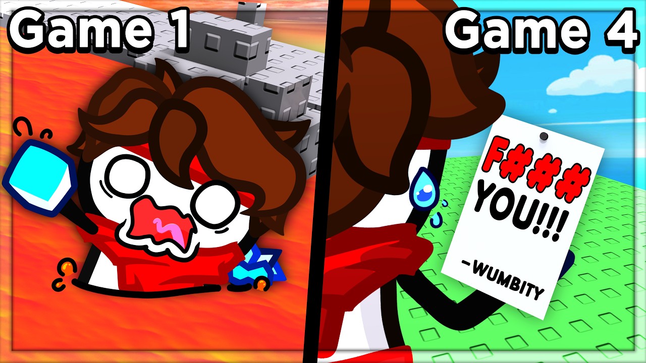 Roblox But My VIEWERS Made The Games