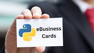 How To Create A Business Card With Python