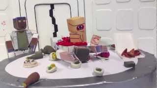 Alien Stop Motion Chest Burster Scene!