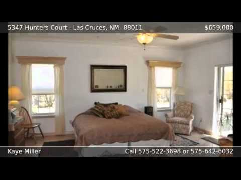 5347 Hunters Court, Las Cruces, NM home video tour