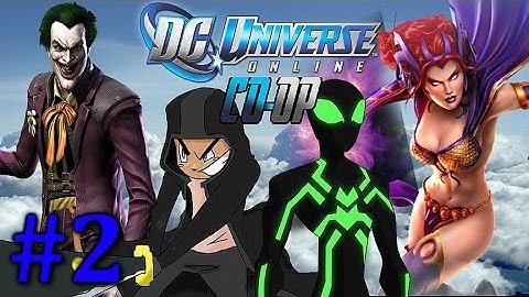 DC Universe Online - Co-op Walkthrough Part 2 - My Terrible Costume