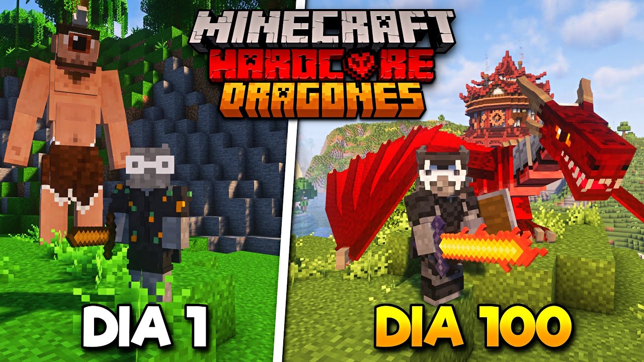 100 DIAS en un Mundo con DRAGONES