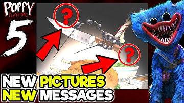 Poppy Playtime Chapter 5 GETTING CLOSER - NEW OFFICIAL PICTURES and MESSAGES by MOB ENTERTAINMENT 😃