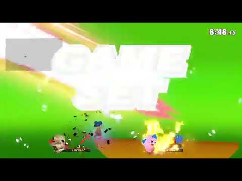 自己満撃墜集　スマブラsp   基本　カービィ