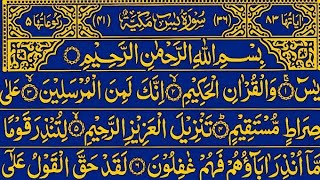 Surah Yaseen Surah Ar Rahman || Yaseen Sharif Surah Yasin Dua full || Arabic text Qur'an Recitation