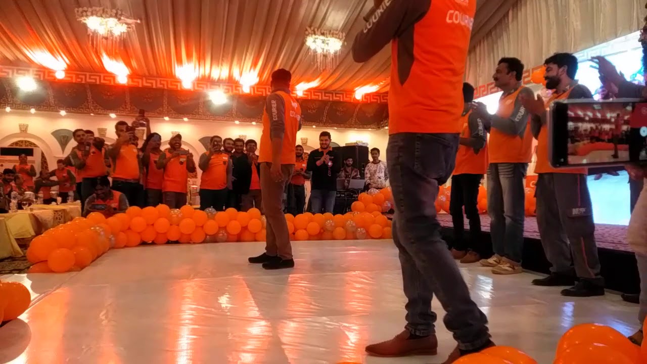 M&P VS TCS courier dancing competition