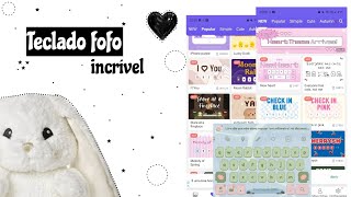 como ter um teclado fofo com vários temas no seu celular ★ screenshot 4