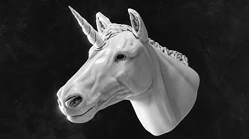 Blender Sculpting Timelapse - Unicorn