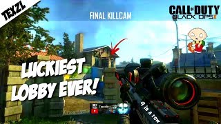 WE HIT 9 TRICKSHOTS IN A ROW! (LUCKIEST LOBBY EVER)