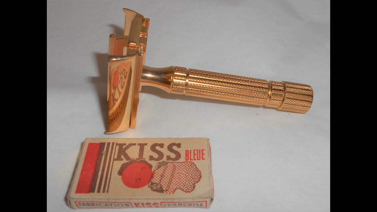 Gillette Diplomat 1955 Refurbished Replated Rhodium Gold A2–7RG