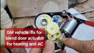 Blend door actuator for vehicles quick fix - 604-106 or similar GM 