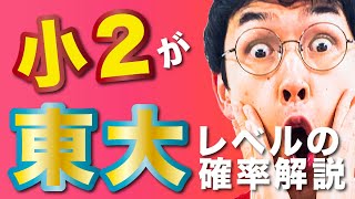 小学２年生に東大レベルの確率問題解説してもらったww