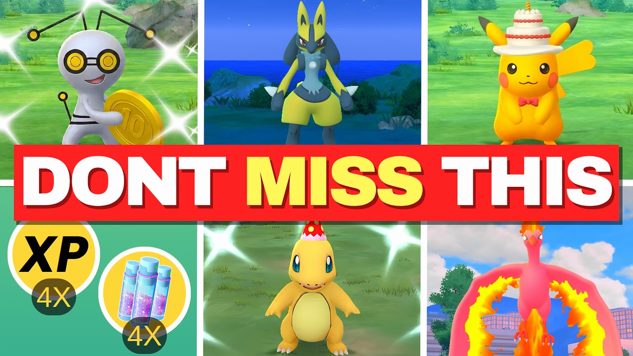 Pokémon GO 10th Anniversary Celebrate a decade of Pokémon GO