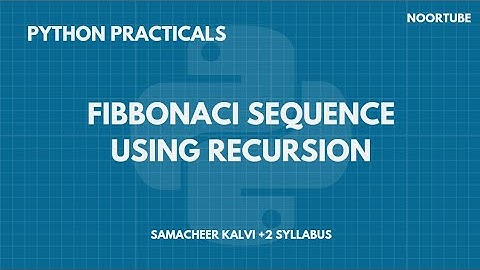 fibonacci sequence using recursion| Python program