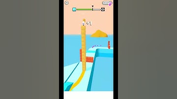 ⏫⏫😱 Cube surfer Android(İOS) game play #shorts #cubesurfer level 40