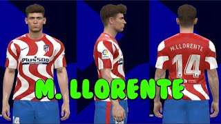 Nueva Face De M. Llorente Pes 17 Nueva Face De M. Llorente Pes 17
