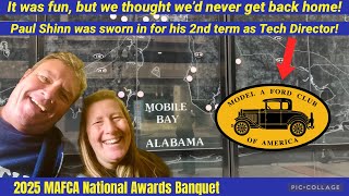 2025 MAFCA National Awards Banquet in Mobile, Alabama, Paul Shinn swore in 2nd term as Tech Director