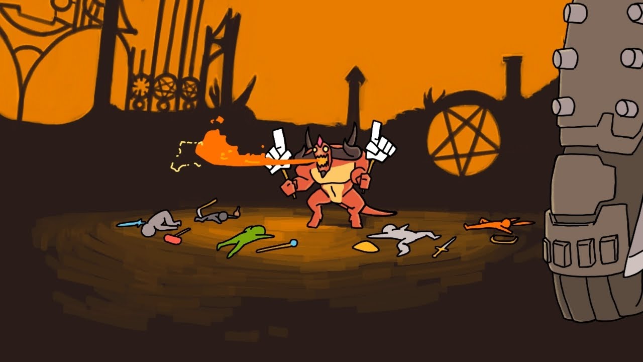 At Act.4's Gate (Diablo, Doom fanmade animation)