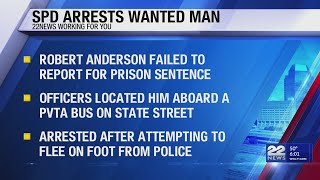 Springfield man arrested for failing to serve sentence