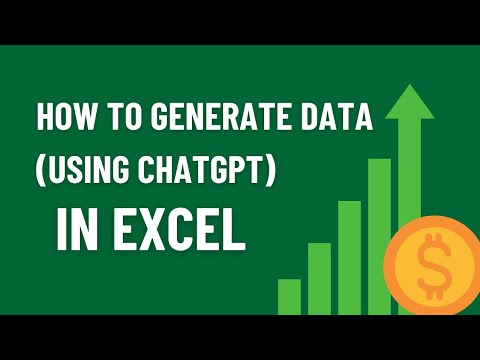 How to Generate Random Data in Excel with RANDBETWEEN & ChatGPT!